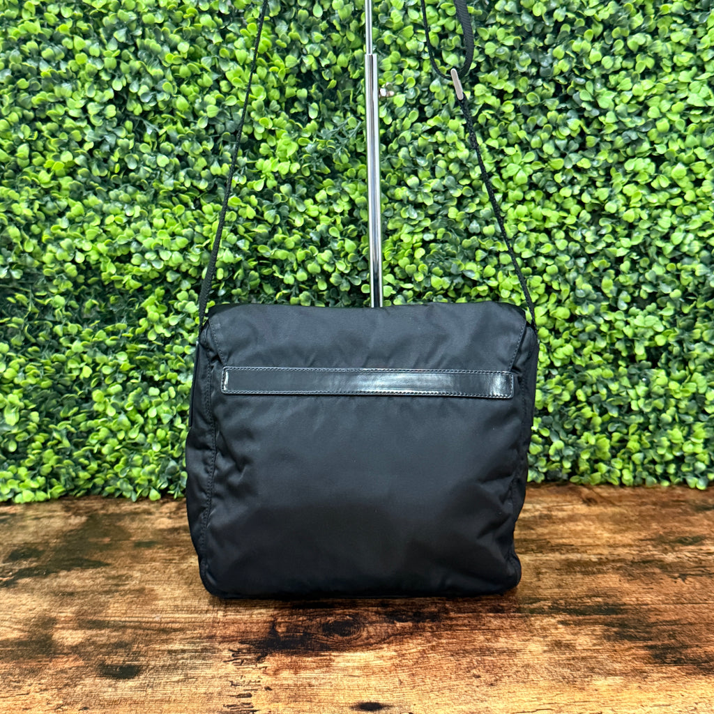 Prada Black Nylon Crossbody Bag