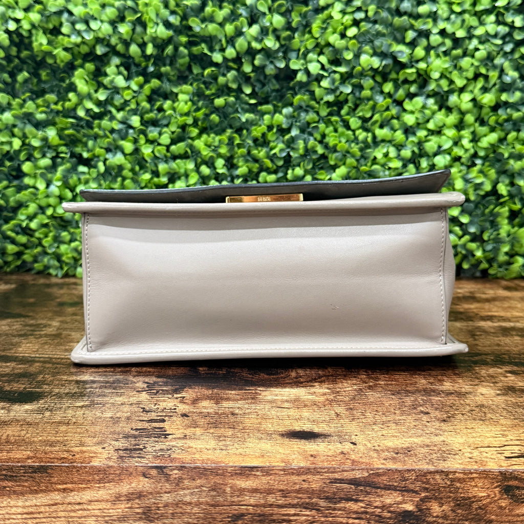 Fendi Kan I F Beige Shoulder Bag
