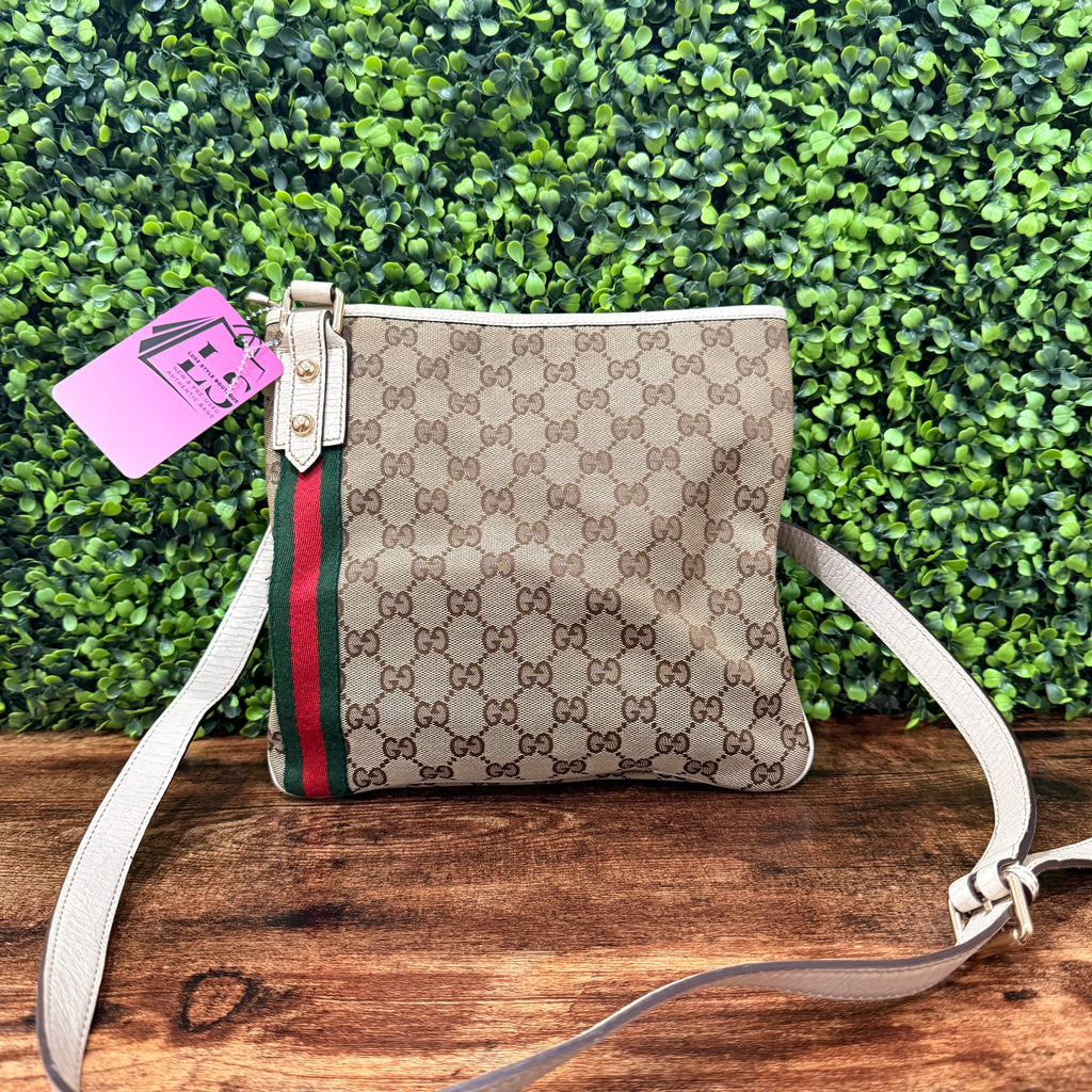 Gucci GG Canvas Jolicoeur Messenger Bag
