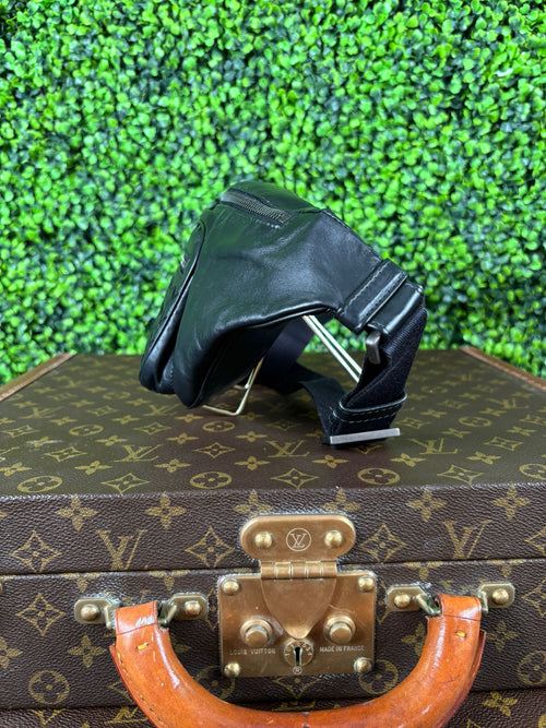 Bottega Veneta Black Intrecciato Belt Bag