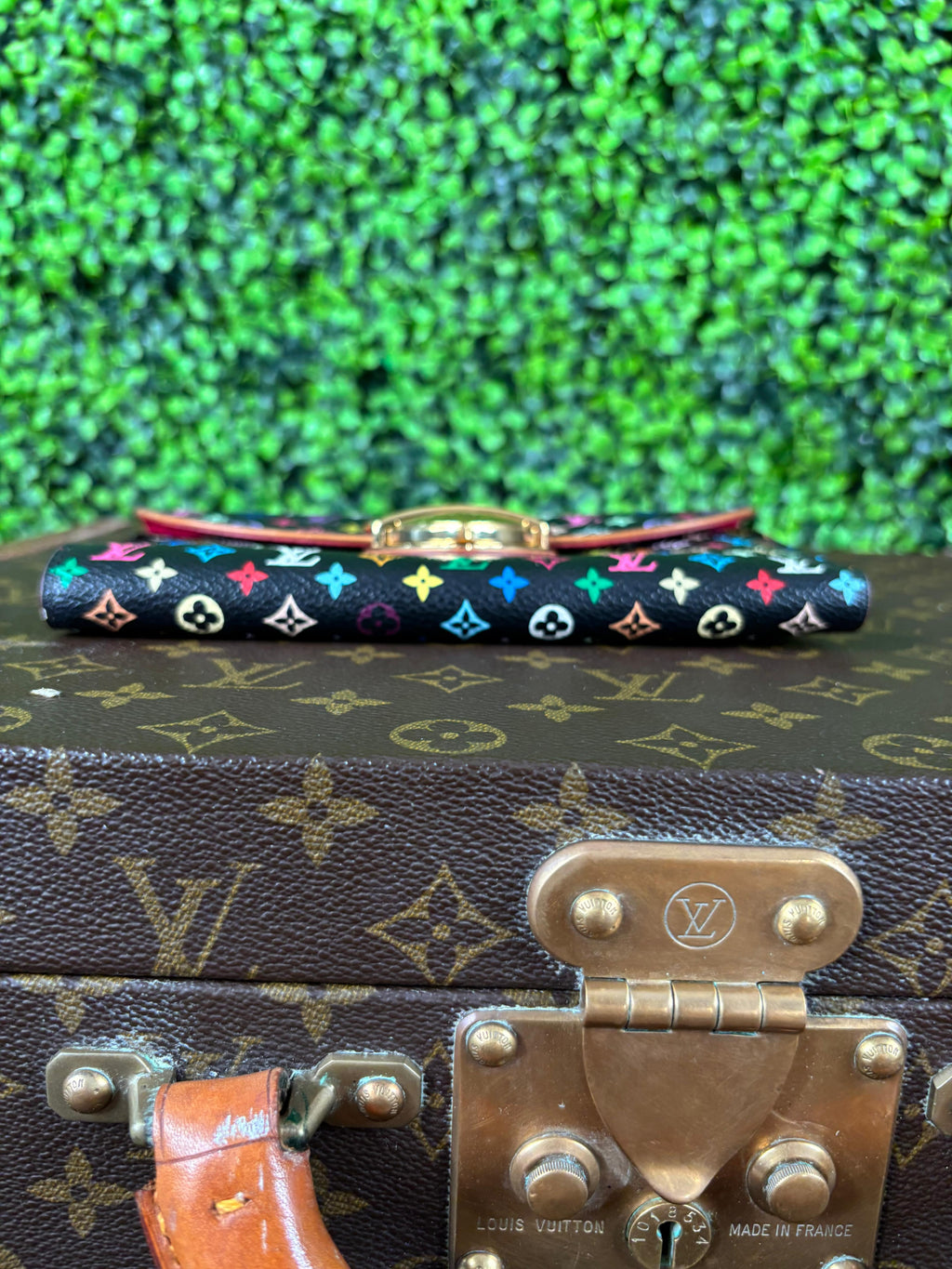Louis Vuitton Black Multicolor Eugenie
