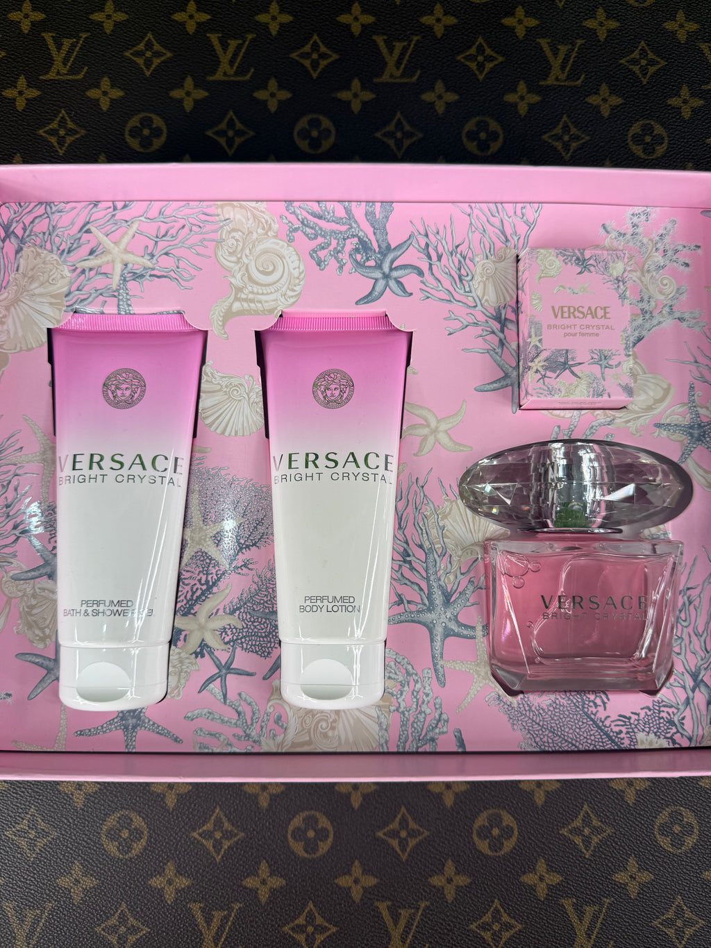 Versace Bright Crystal Womens Set