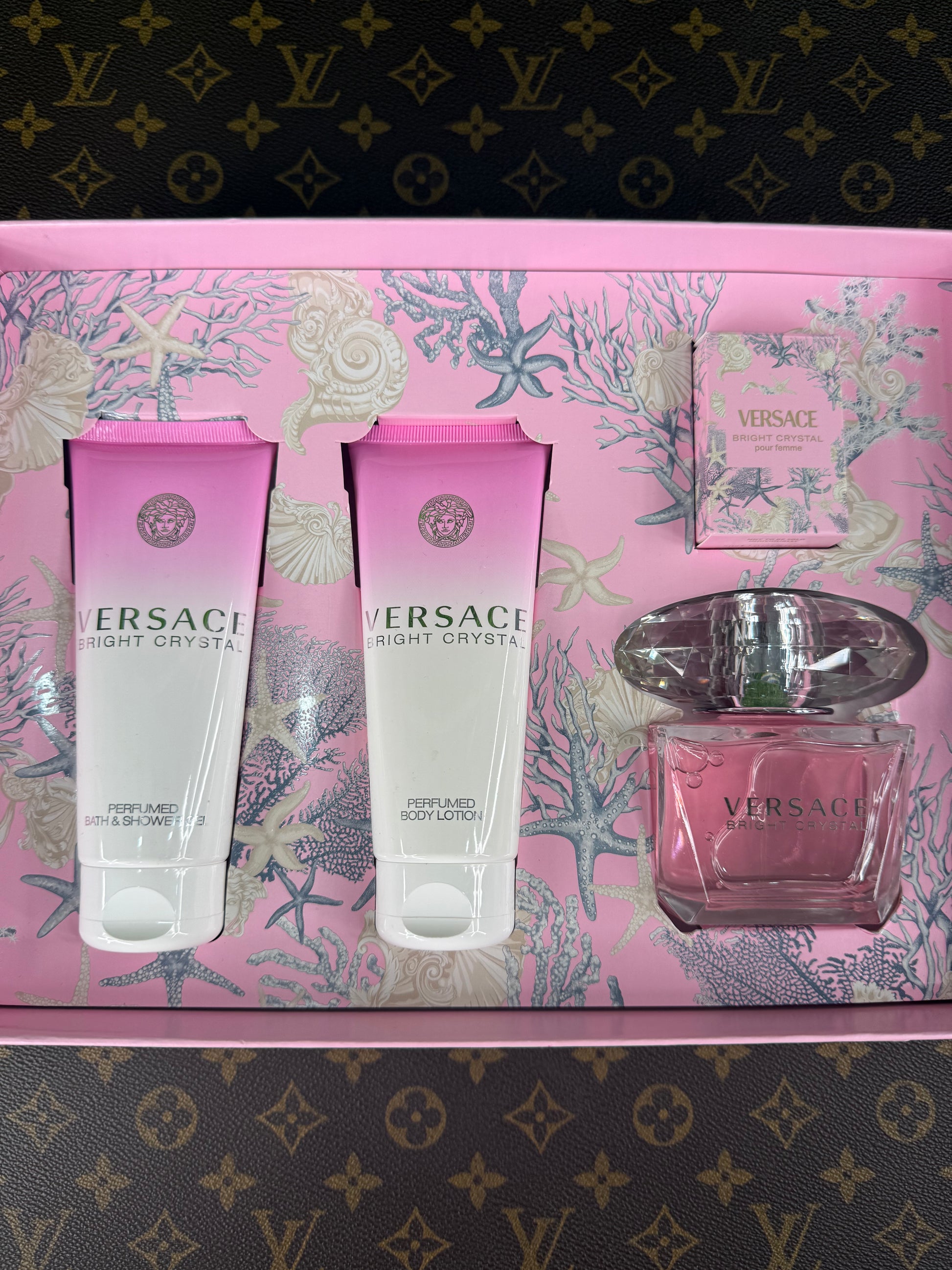 Versace Bright Crystal Womens Set