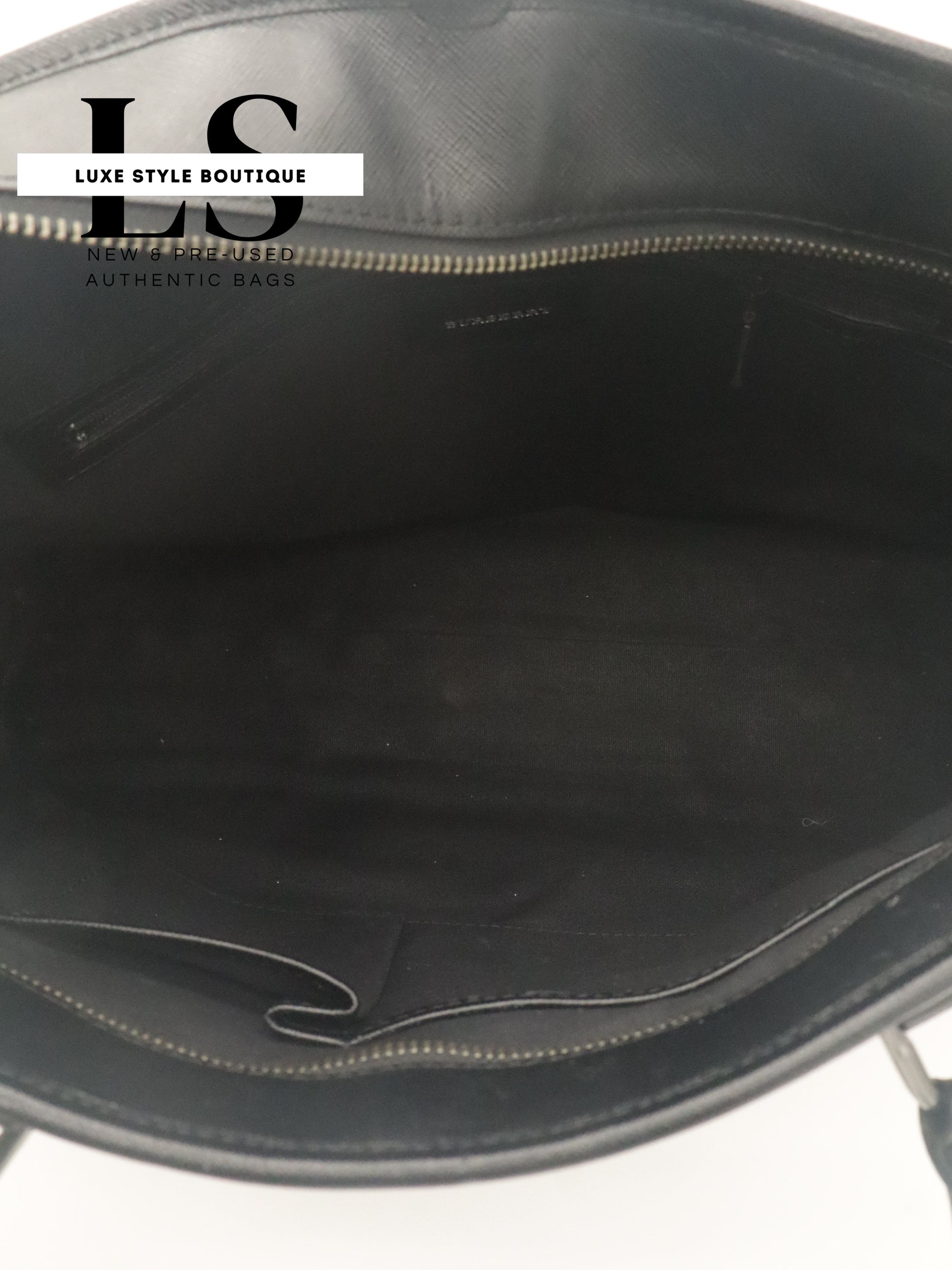 Burberry Nova Check Canvas Tote