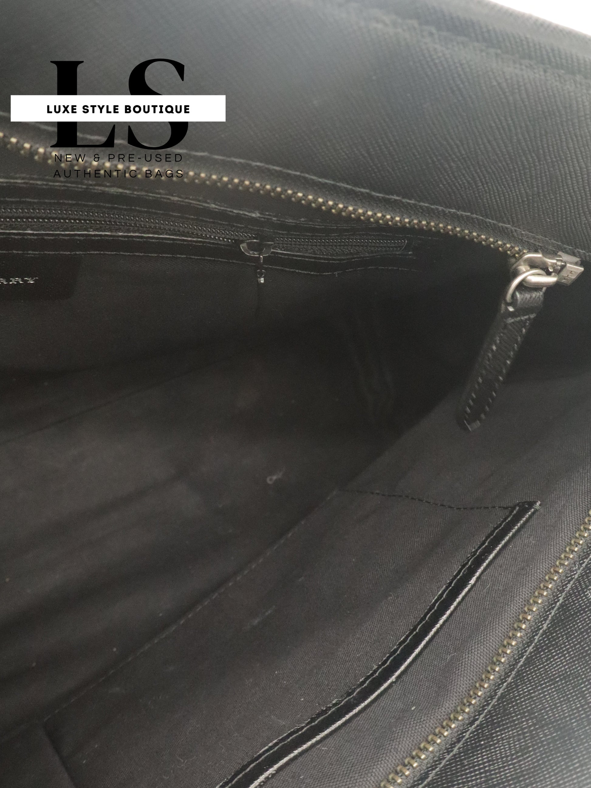 Burberry Nova Check Canvas Tote