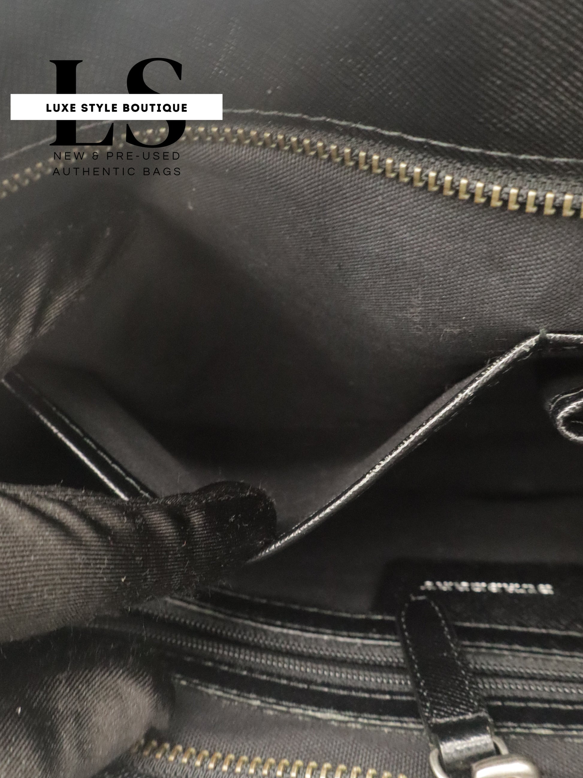 Burberry Nova Check Canvas Tote