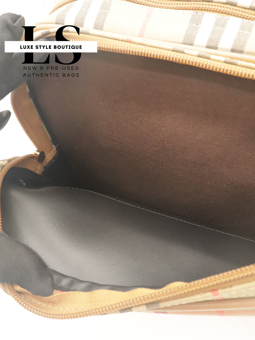 Burberry Nova Check Travel Bag