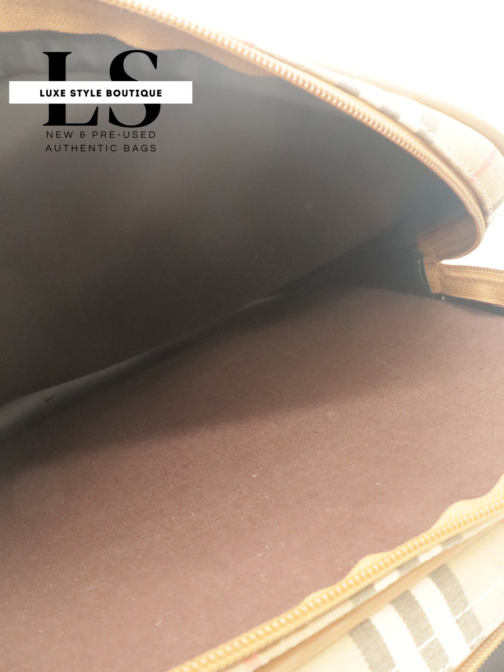 Burberry Nova Check Travel Bag