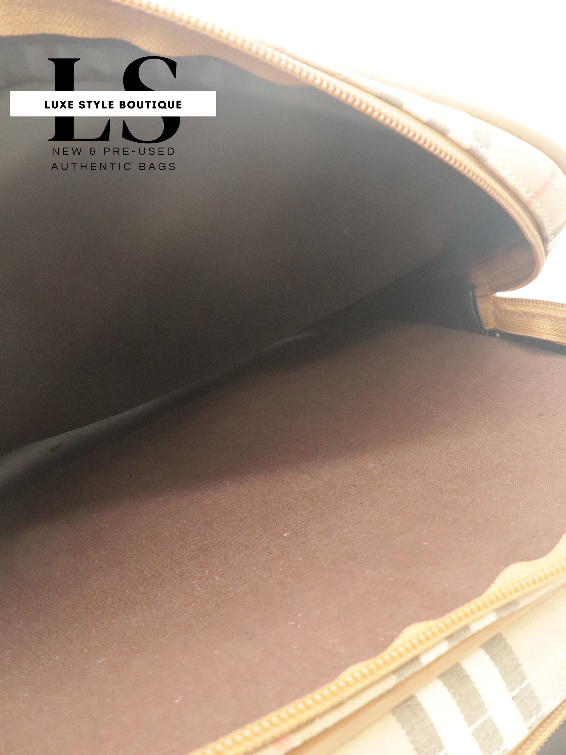 Burberry Nova Check Travel Bag