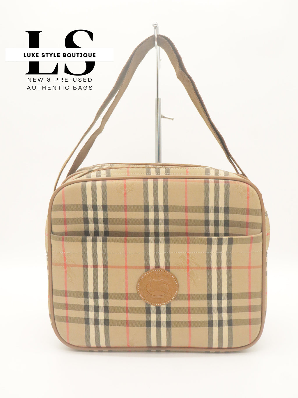Burberry Nova Check Travel Bag