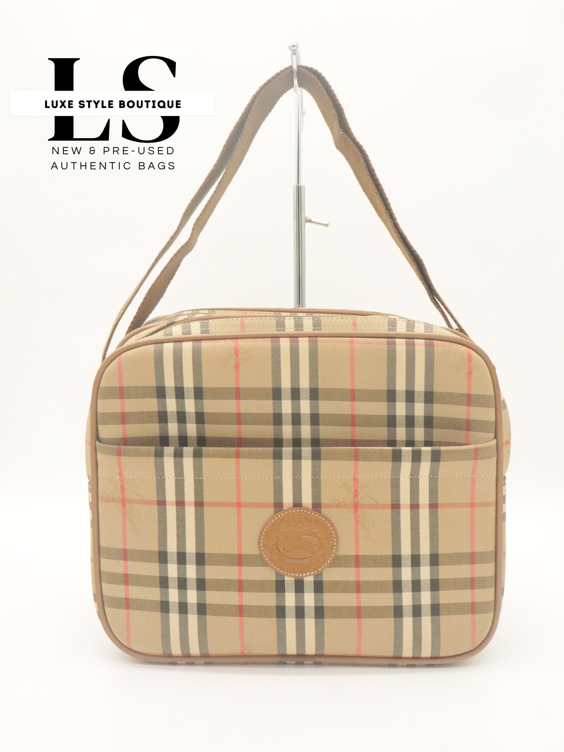 Burberry Nova Check Travel Bag