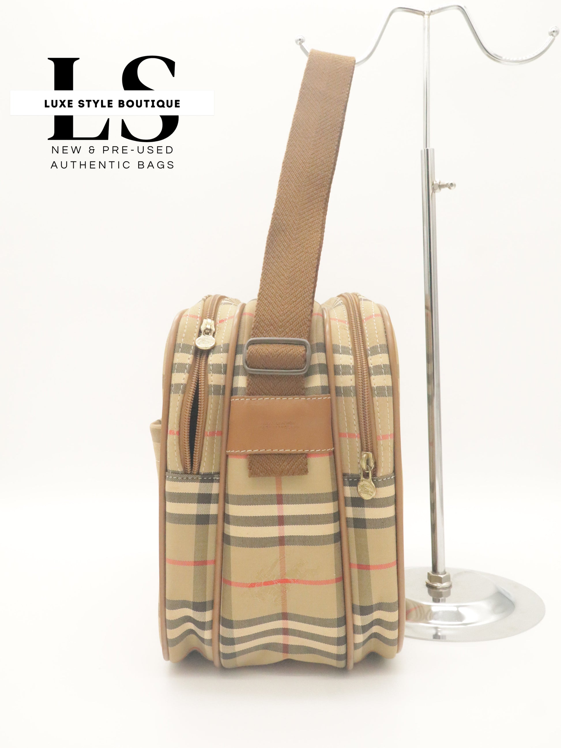 Burberry Nova Check Travel Bag