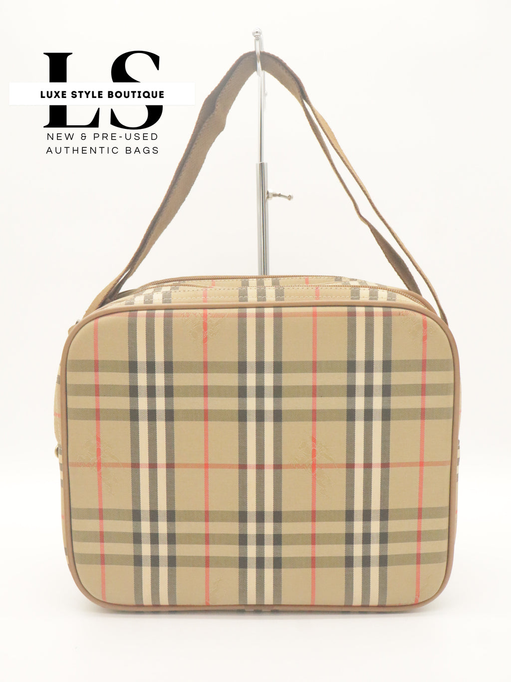 Burberry Nova Check Travel Bag