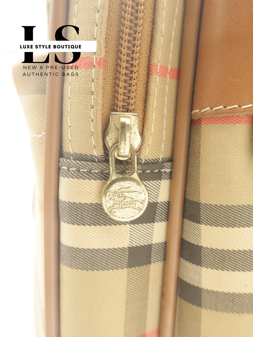 Burberry Nova Check Travel Bag