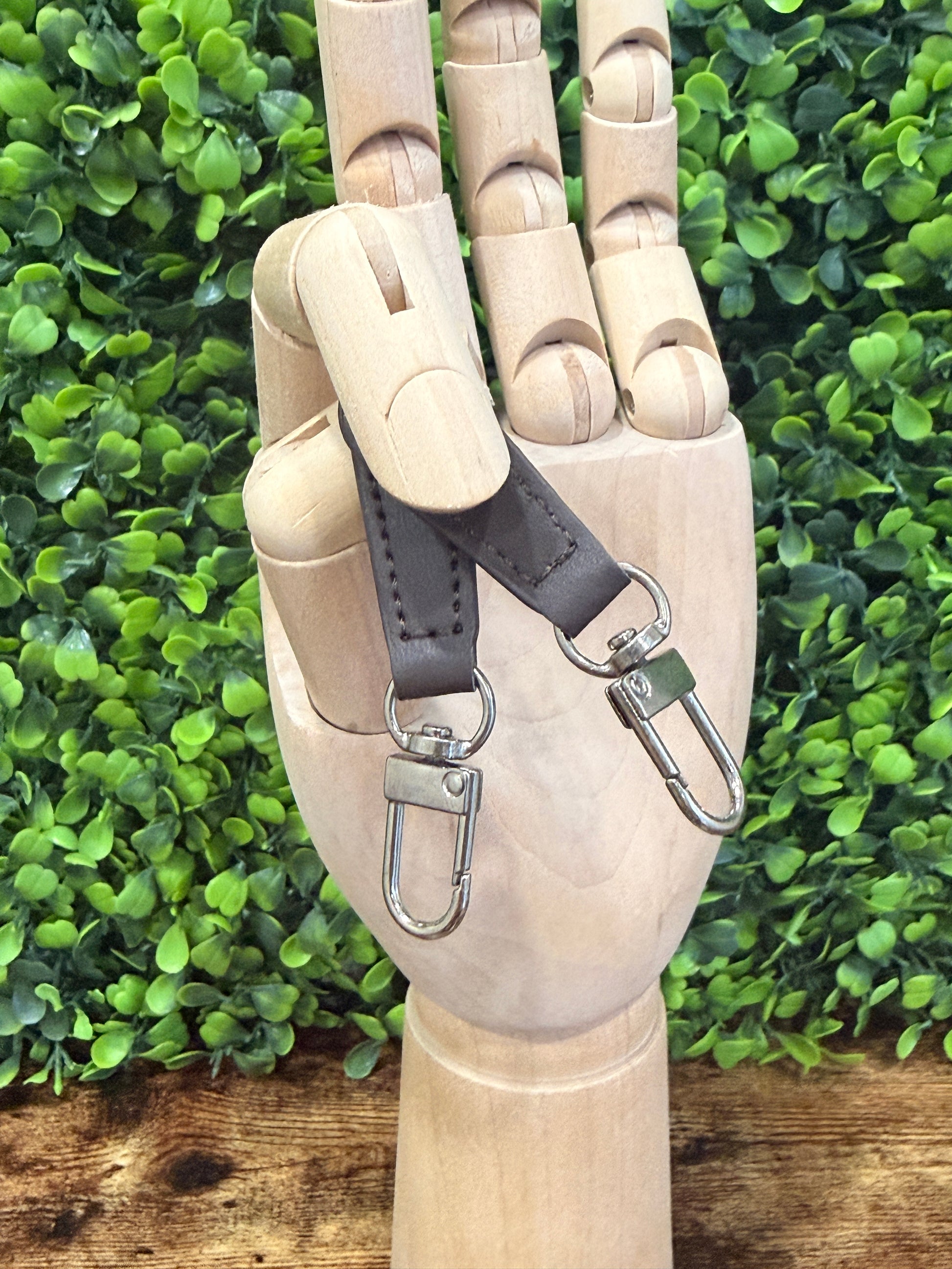 No-Brand Leather Zipper Pull Tag 2pc Set