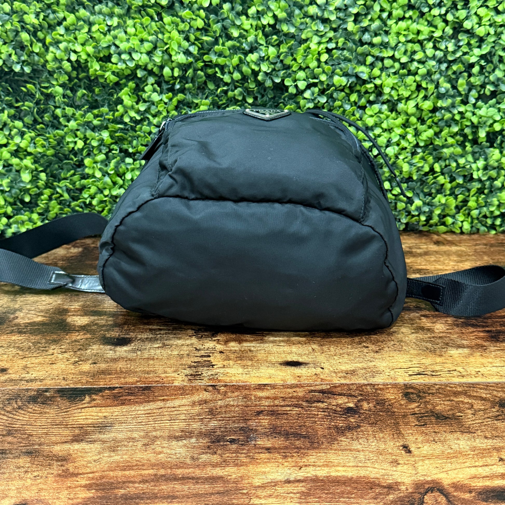 Prada Nylon Cinch Backpack