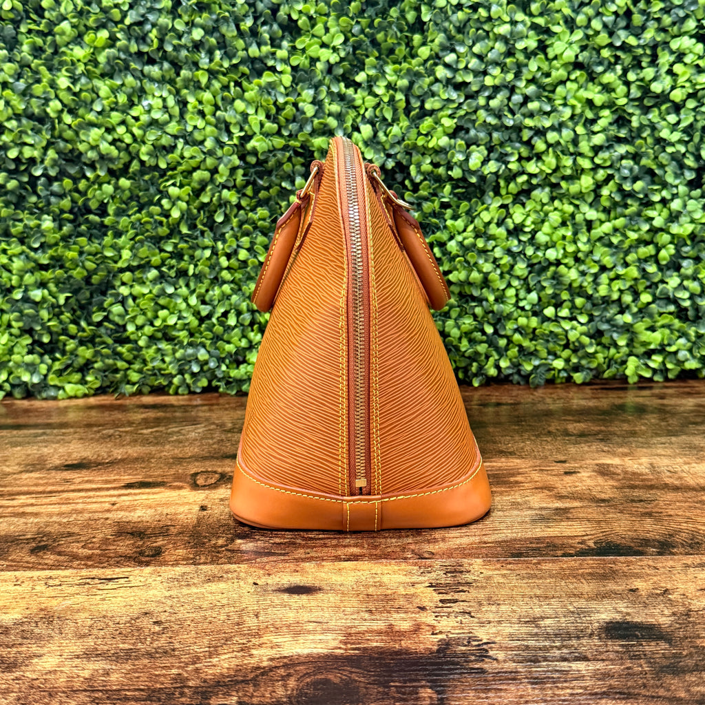 Louis Vuitton Tan Alma PM Epi