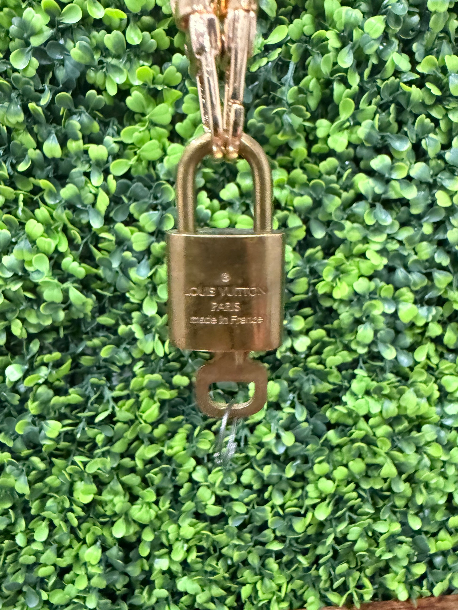 Louis Vuitton Padlock & Key