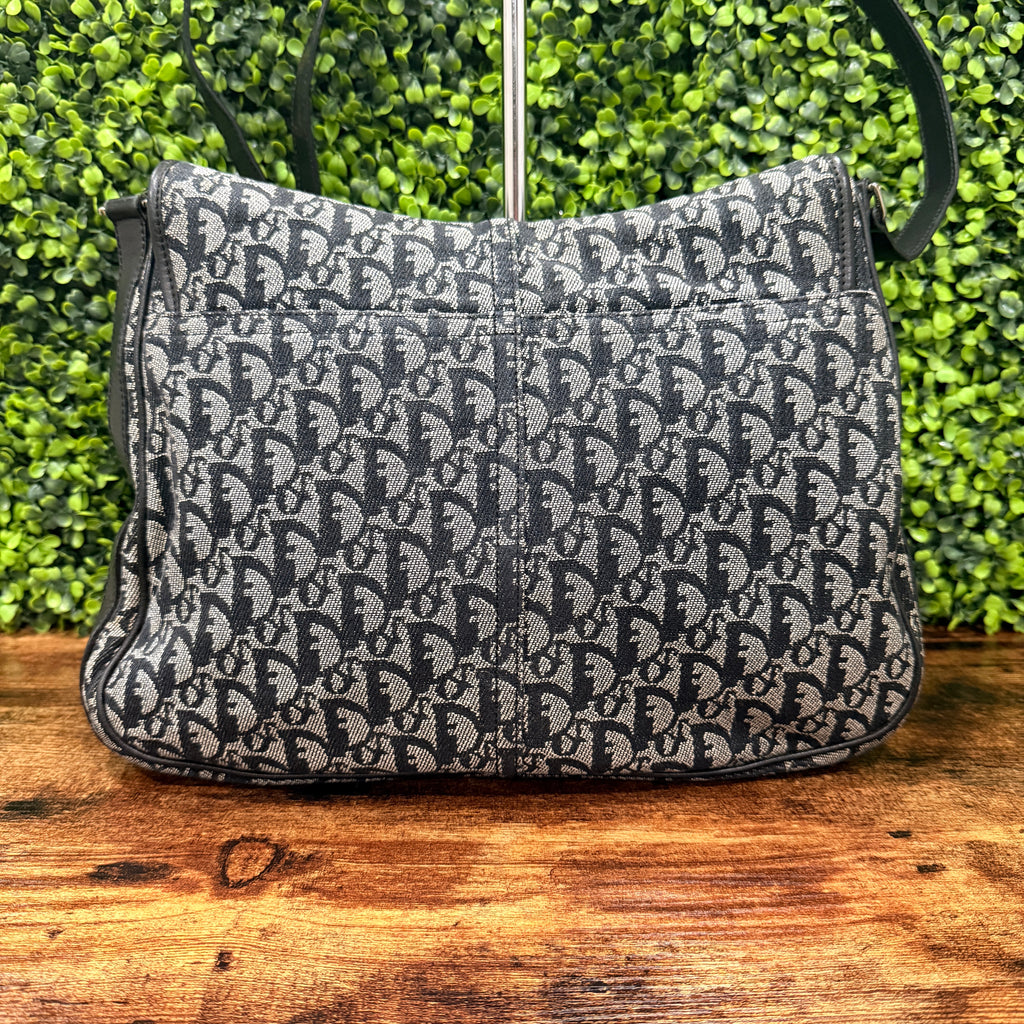 Dior Vintage Oblique Canvas Bag