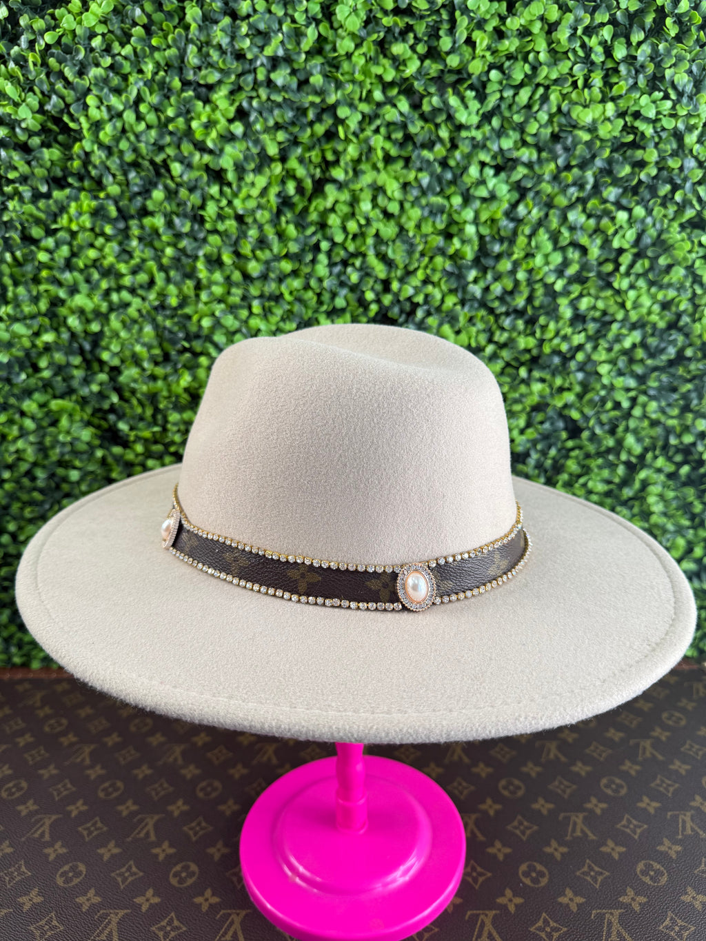Handmade Hat w/Canvas