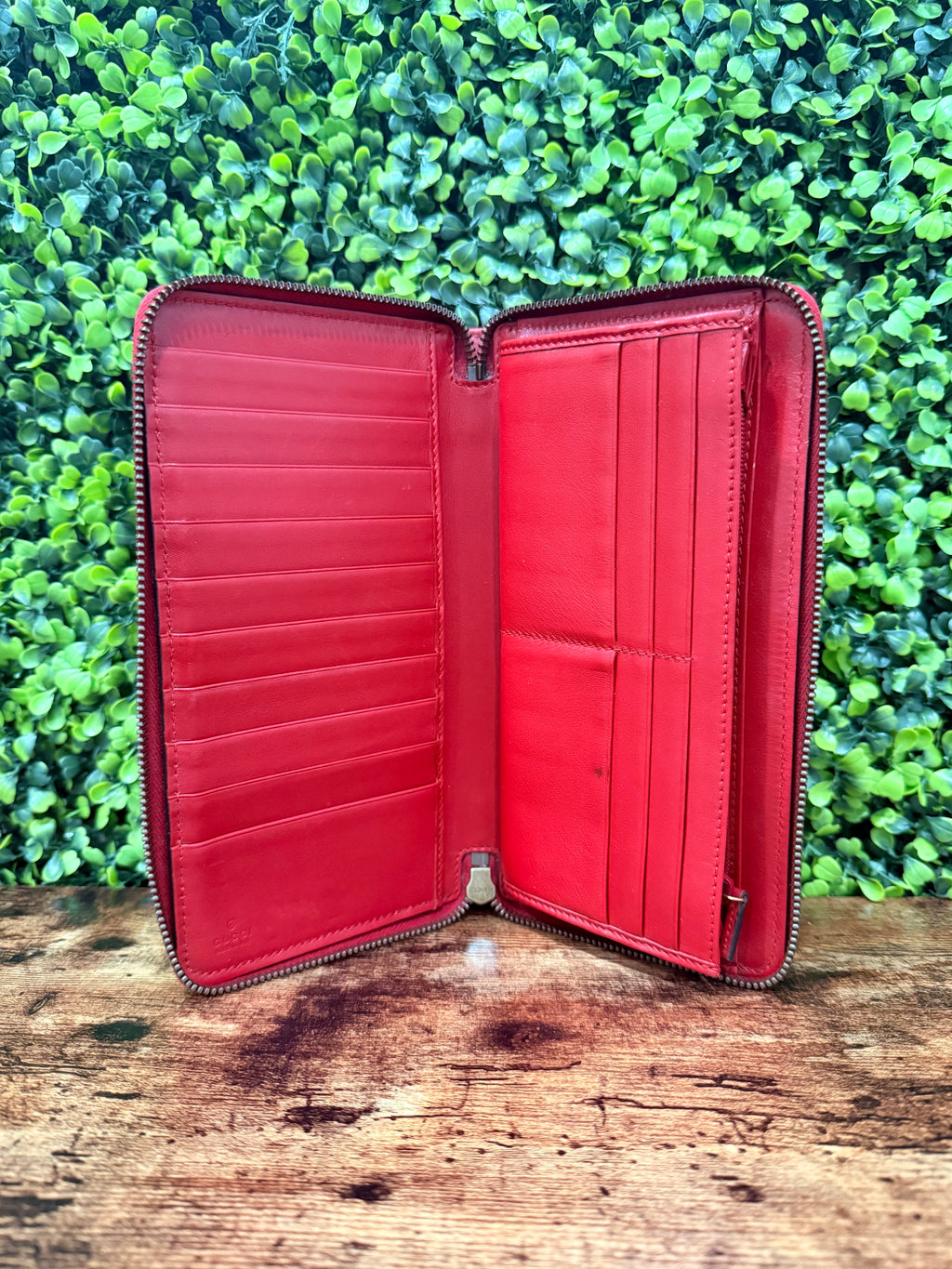 Gucci Marmont Red Wallet