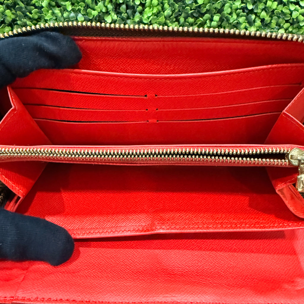 Louis Vuitton Monogram China Run Zippy Wallet