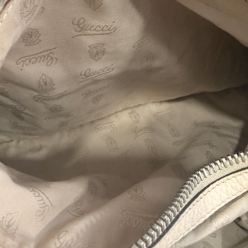Gucci GG Canvas Bamboo Bar Tote
