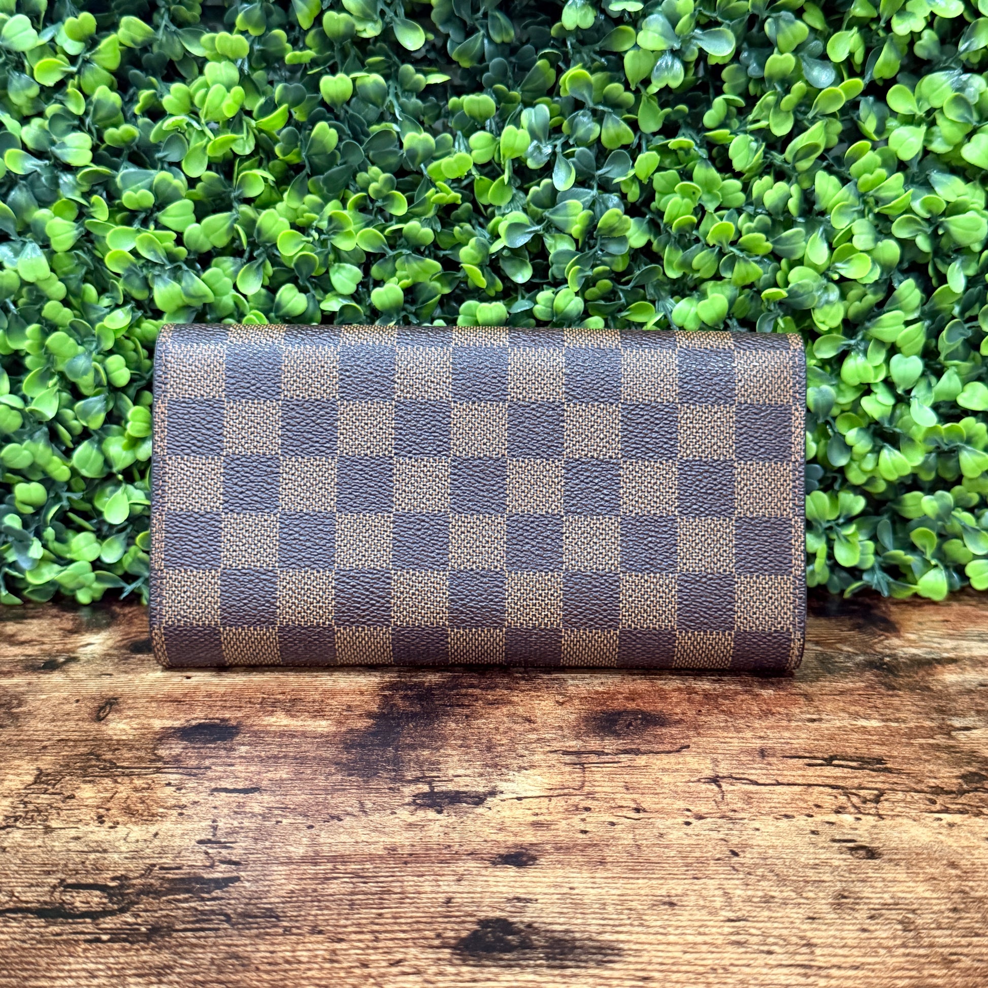 Louis Vuitton Sarah Wallet Damier Ebene