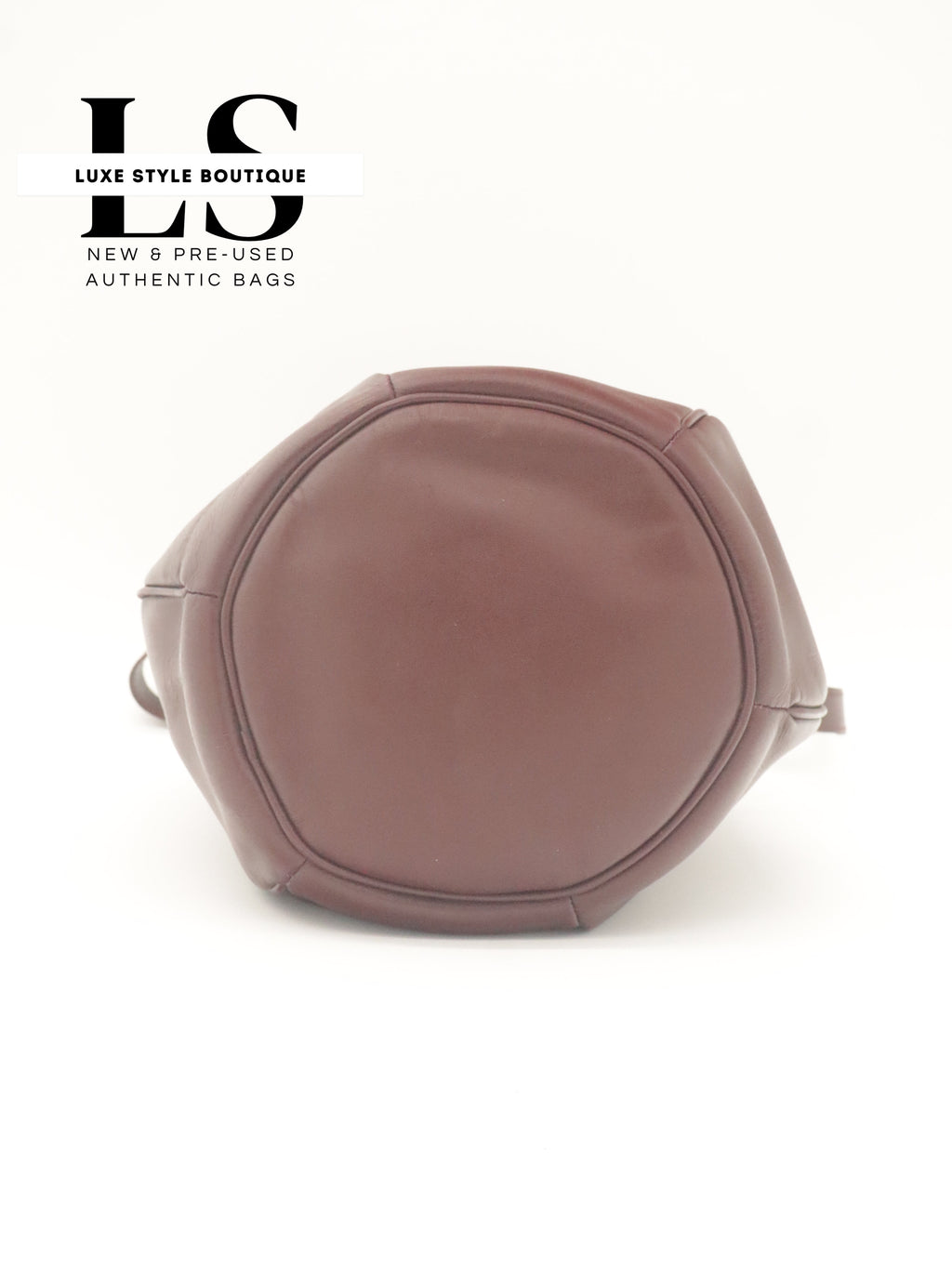Cartier Must Vintage Leather Bucket Bag