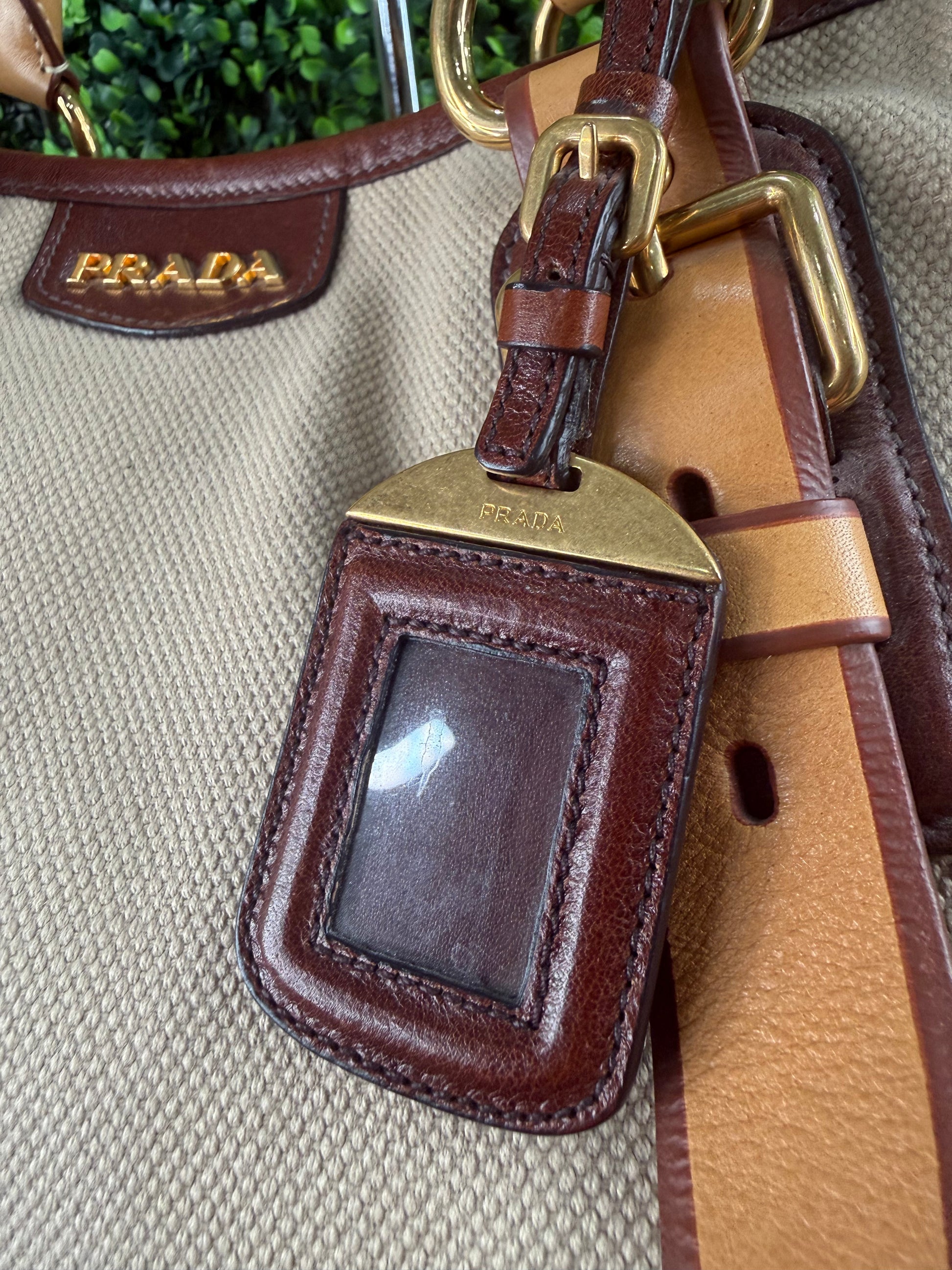 Prada Cavallino Tote