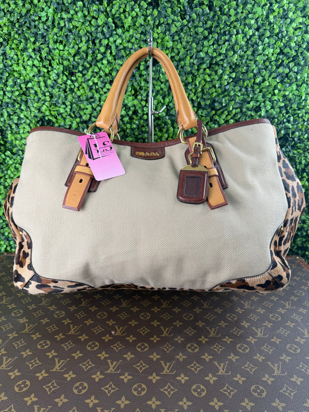 Prada Cavallino Tote