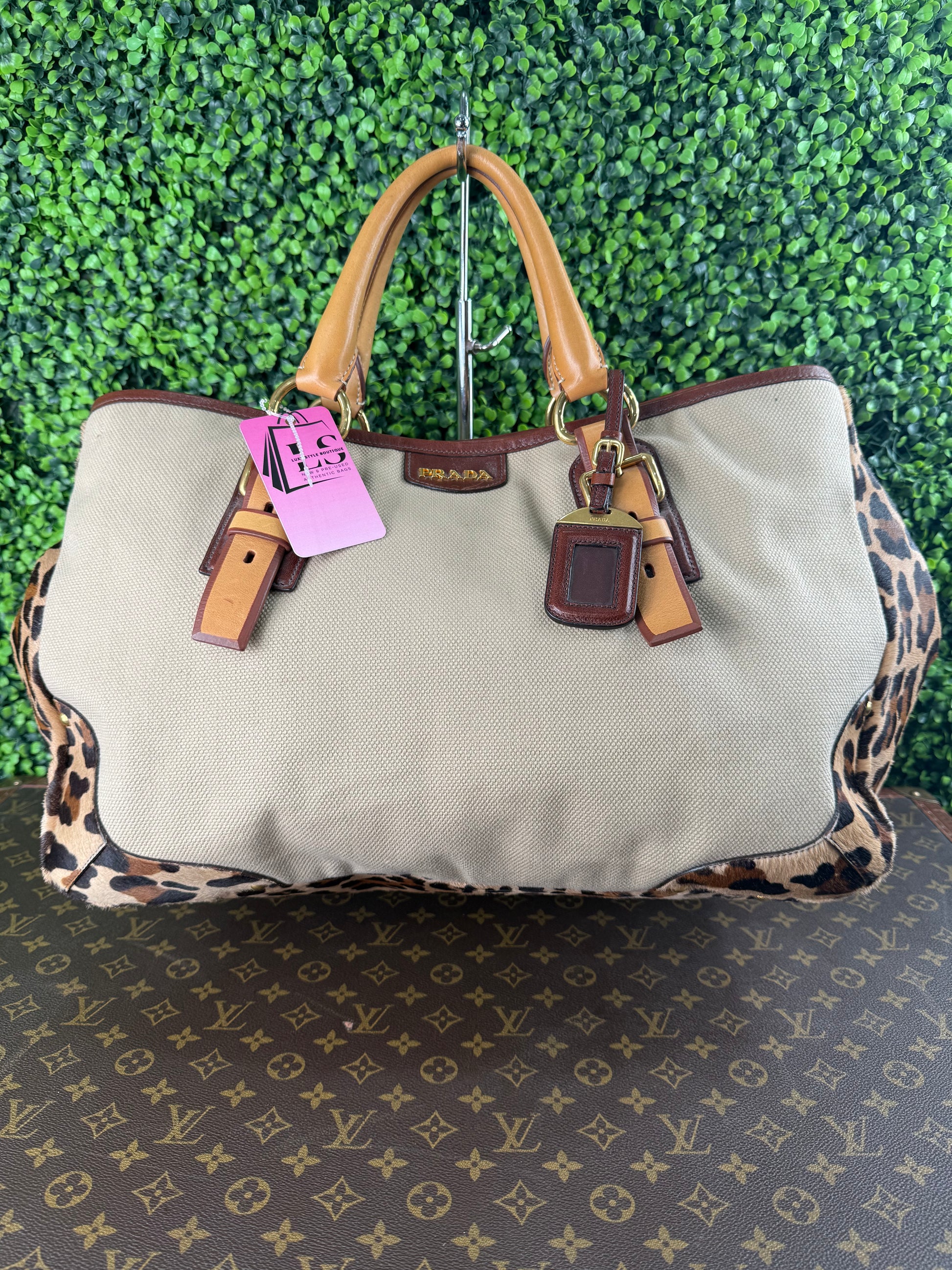 Prada Cavallino Tote