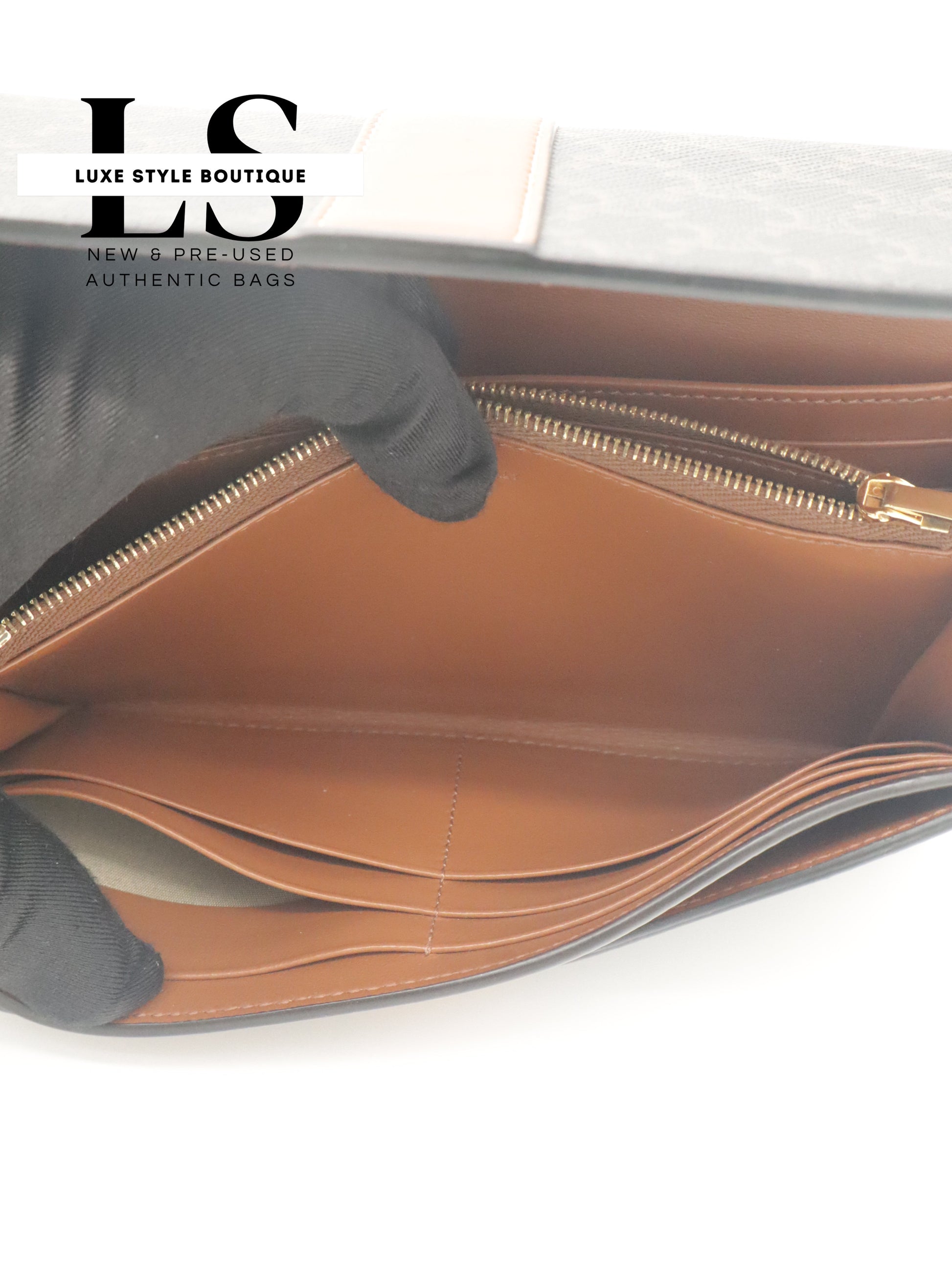 Celine Triomphe Large Flap Wallet