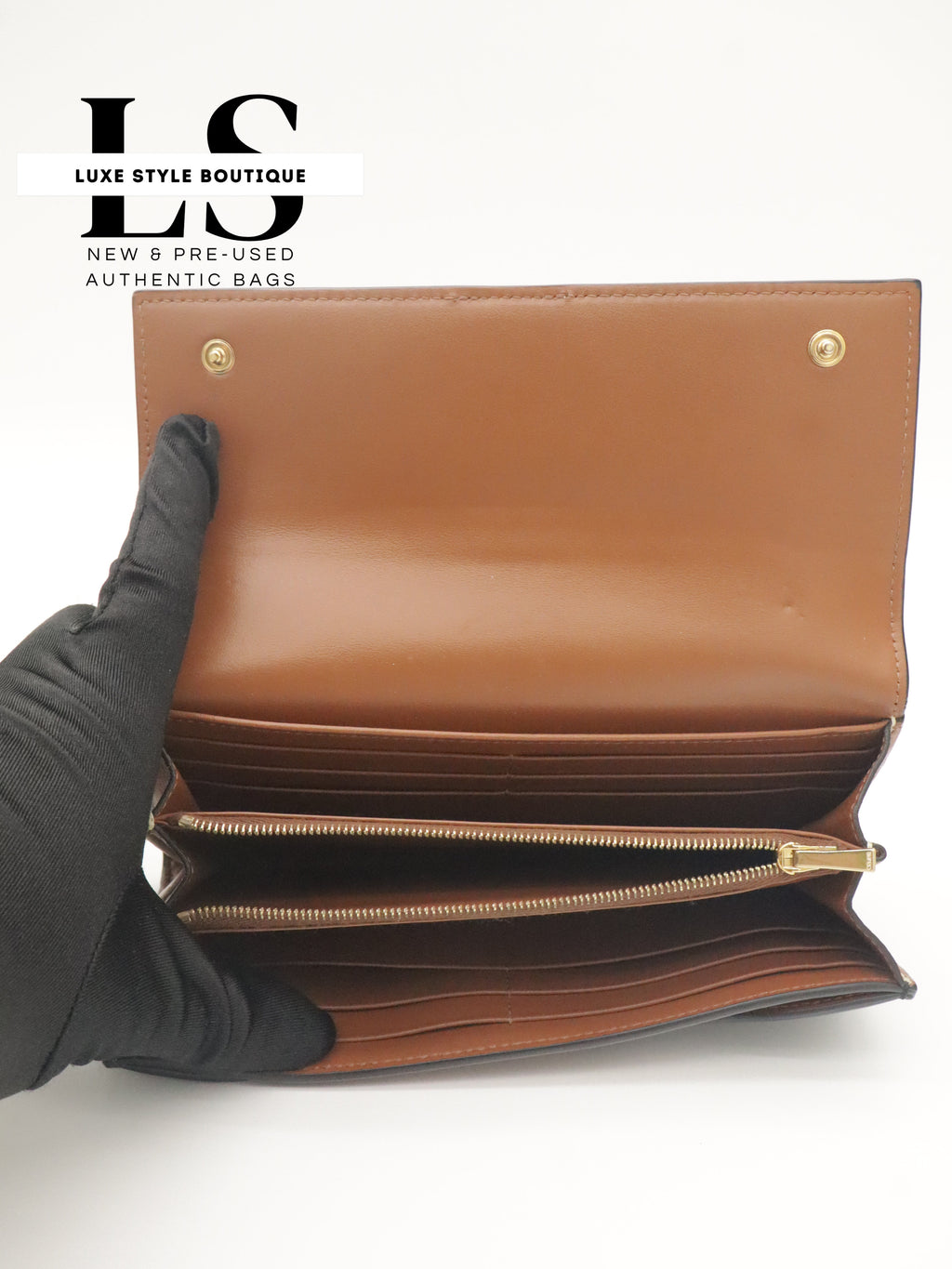 Celine Triomphe Large Flap Wallet