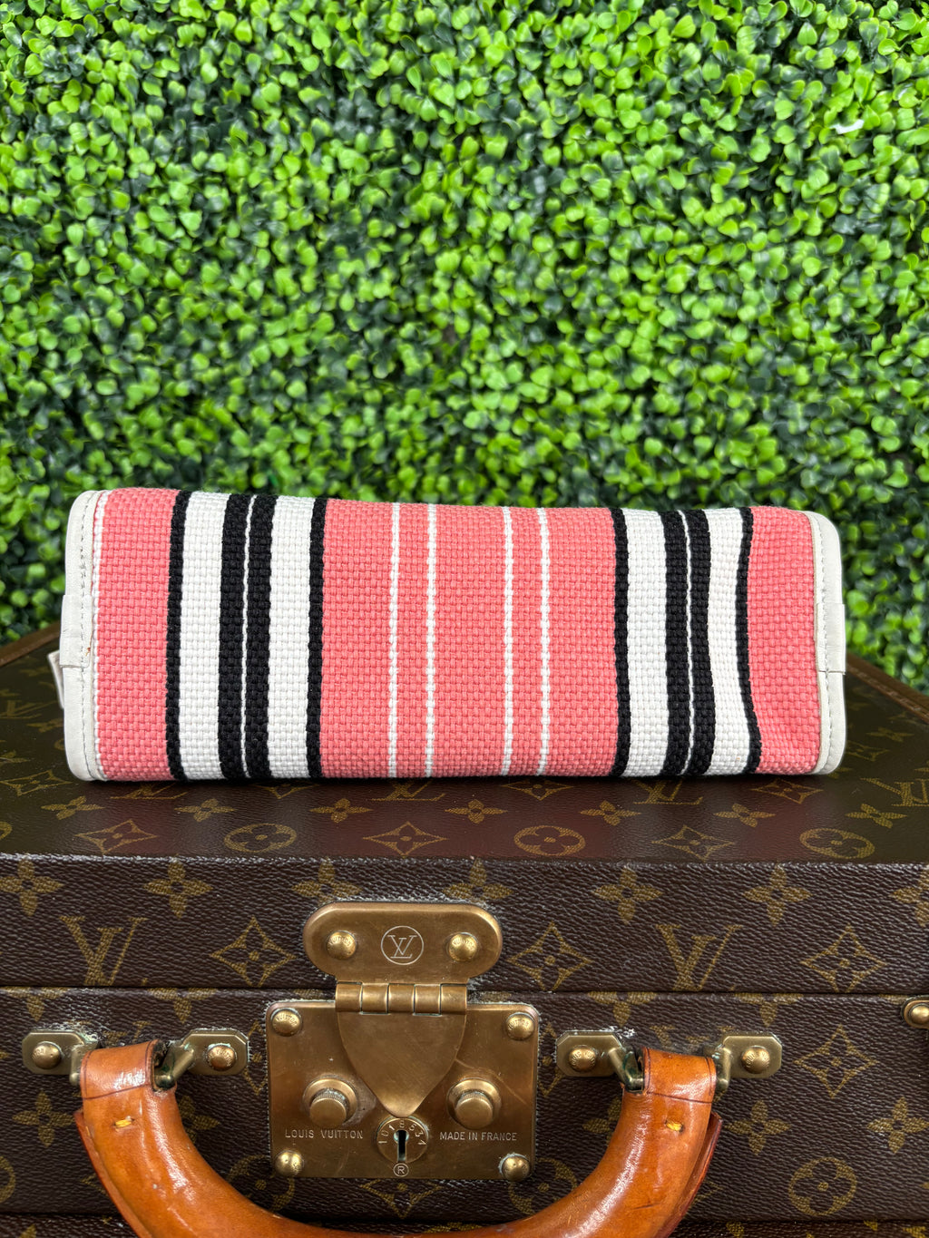 Chanel Coco Mark Pink Canvas