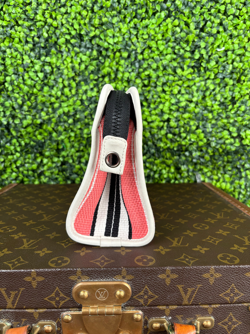 Chanel Coco Mark Pink Canvas