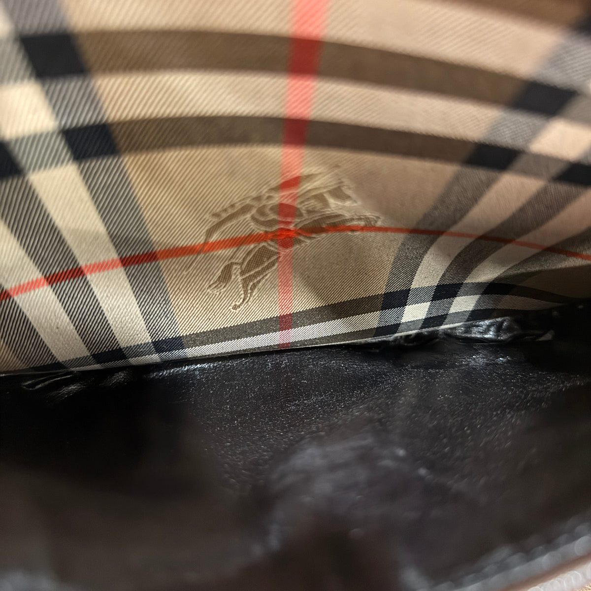 Burberry Vintage Nova Check Shoulder Bag