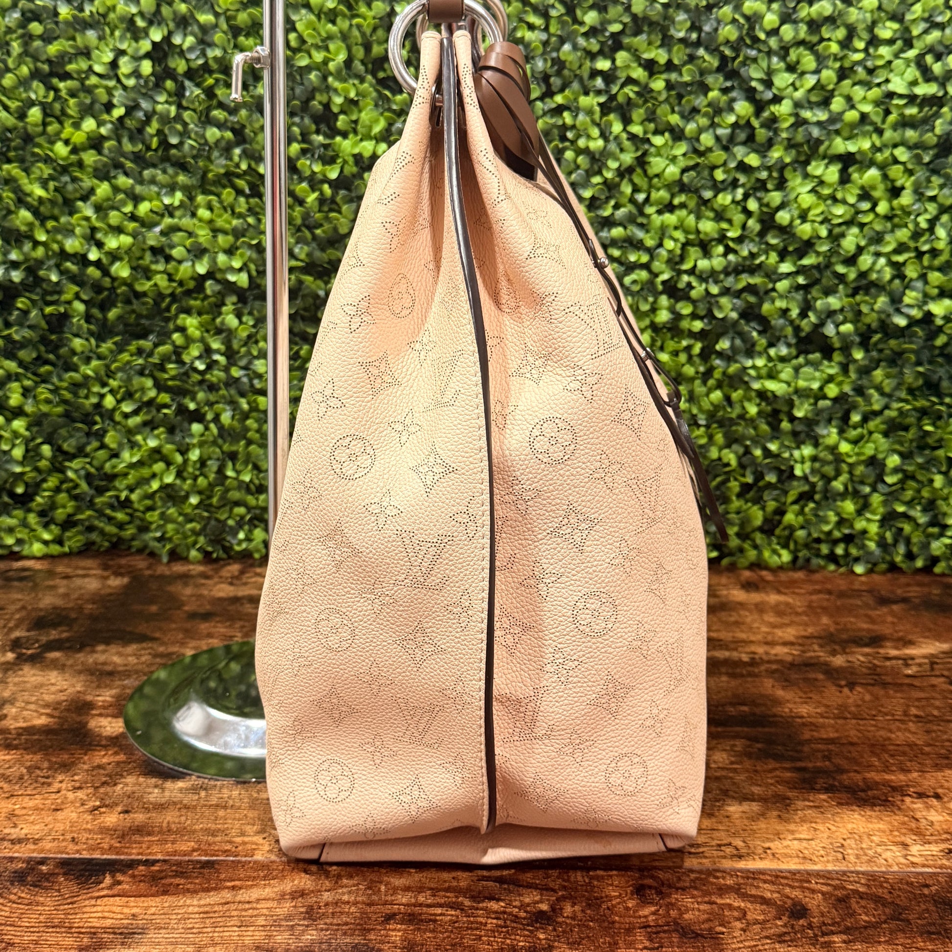 Louis Vuitton Caramel Mahina Hobo Bag