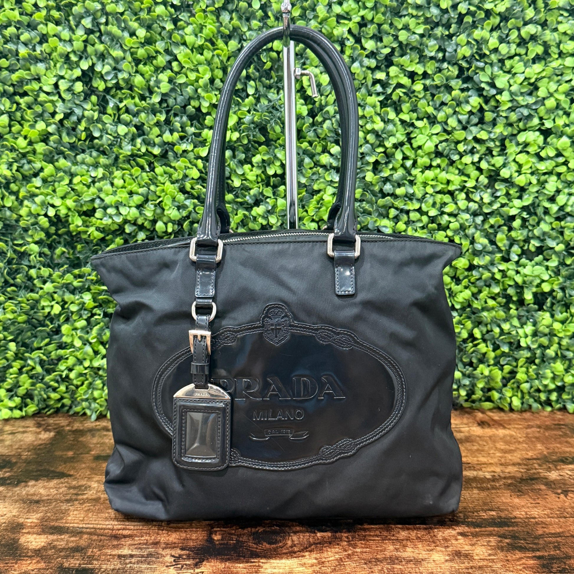 Prada Tessuto Nylon Logo Bag