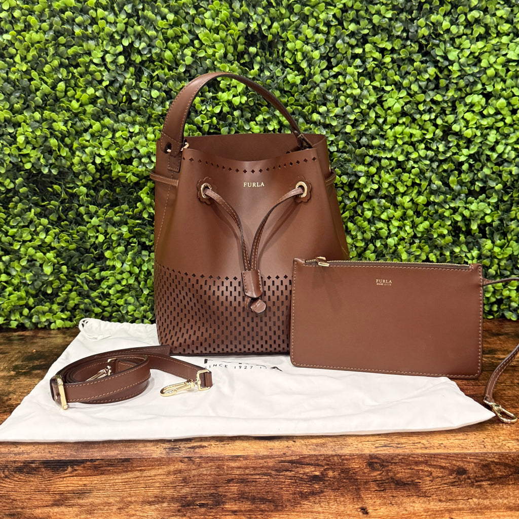 Furla Stacy Drawstring Bag