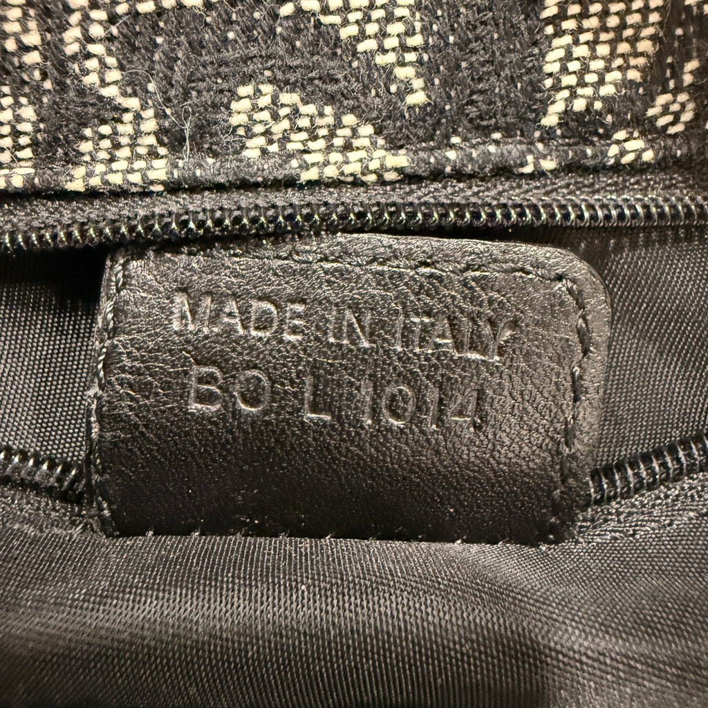 Dior Vintage Oblique Canvas Bag