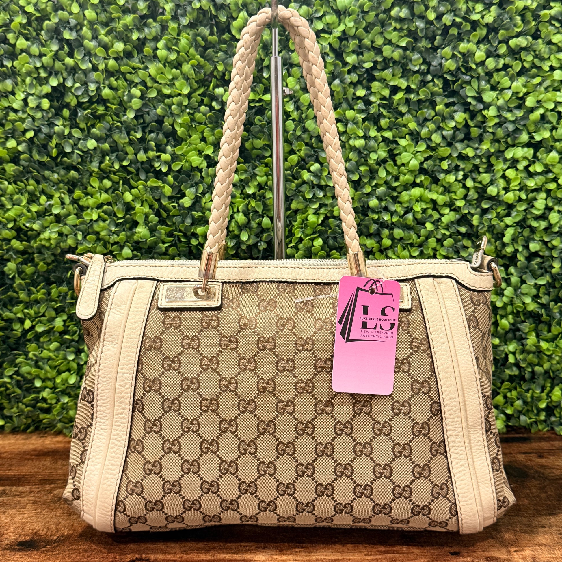 Gucci GG Canvas Bella Satchel