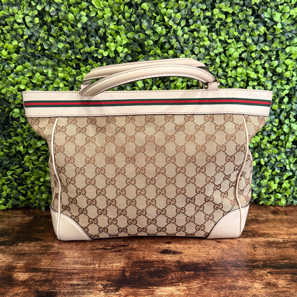 Gucci GG Canvas Mayfair Tote Bag