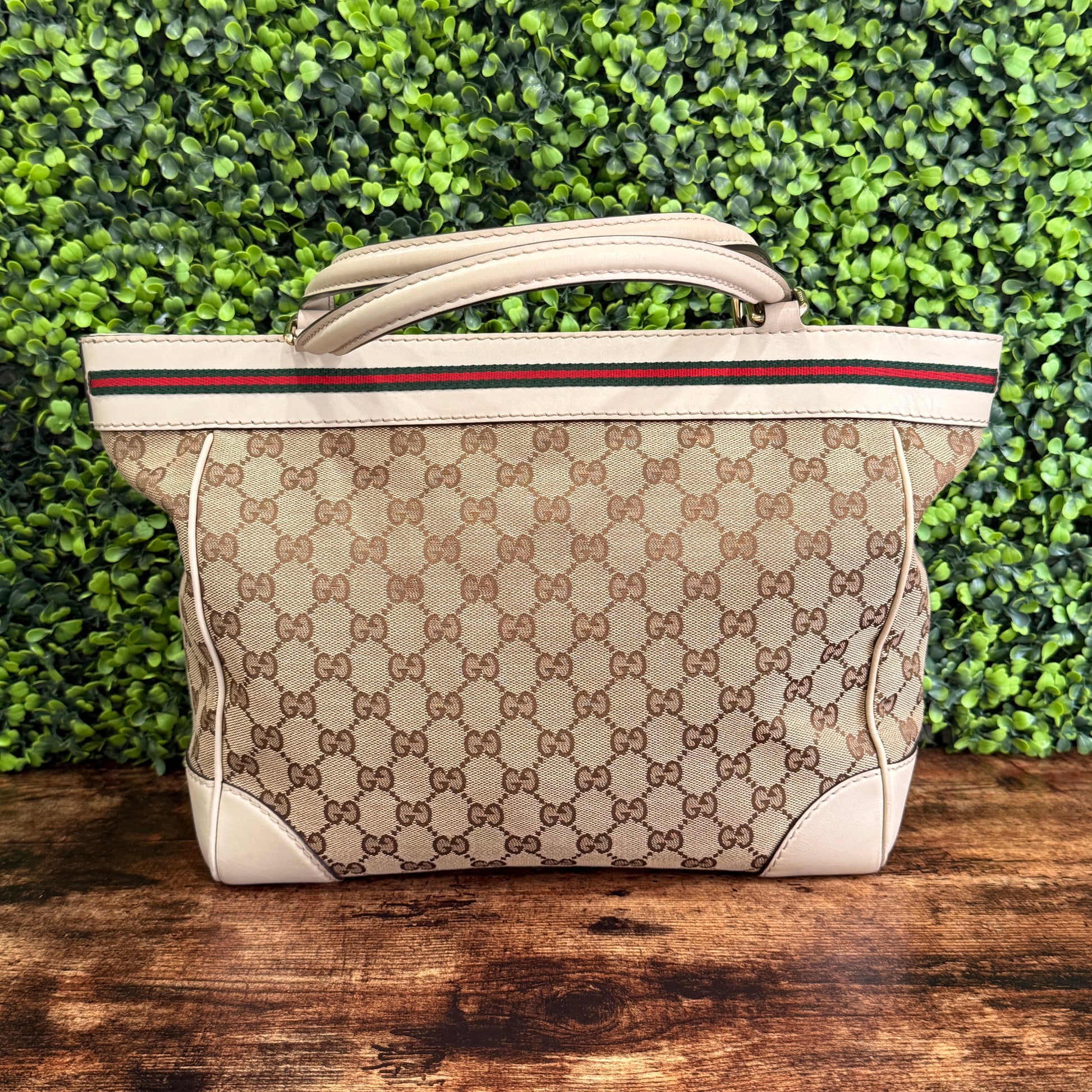 Gucci GG Canvas Mayfair Tote Bag