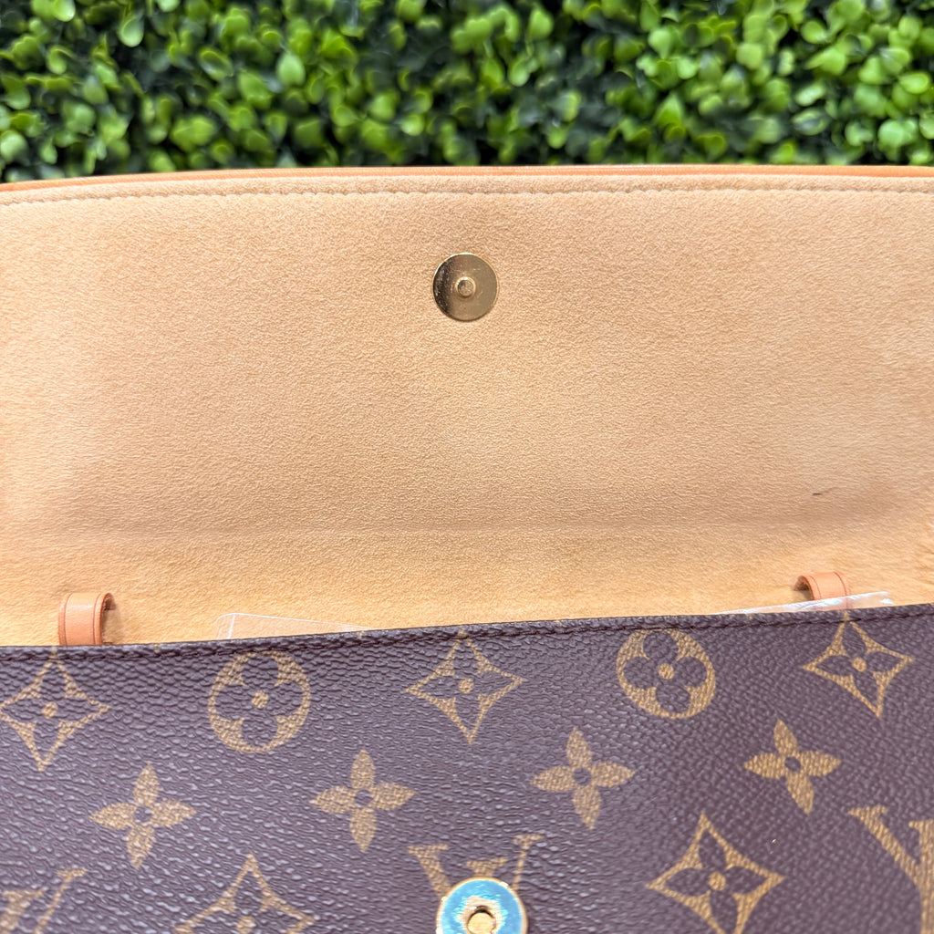 Louis Vuitton Monogram Pochette Twin GM