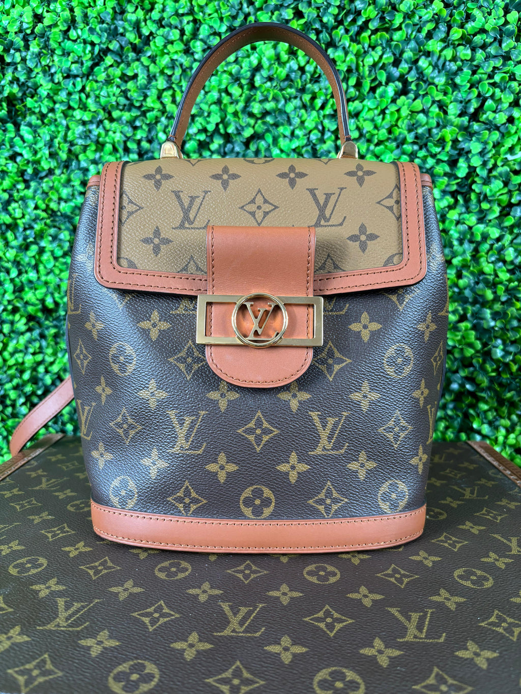 Louis Vuitton Dauphine Monogram Reverse Backpack