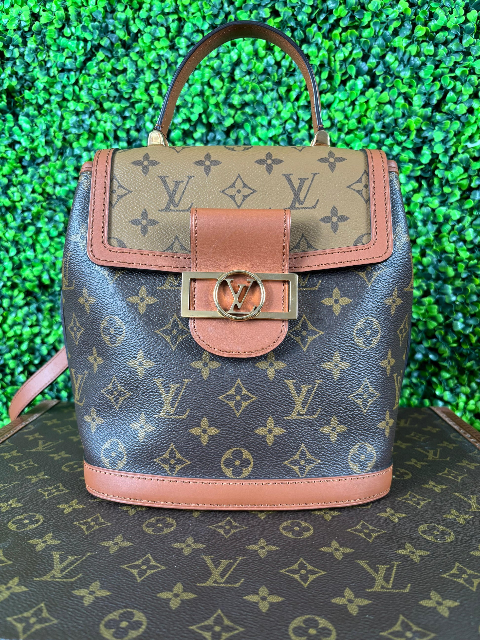 Louis Vuitton Dauphine Monogram Reverse Backpack