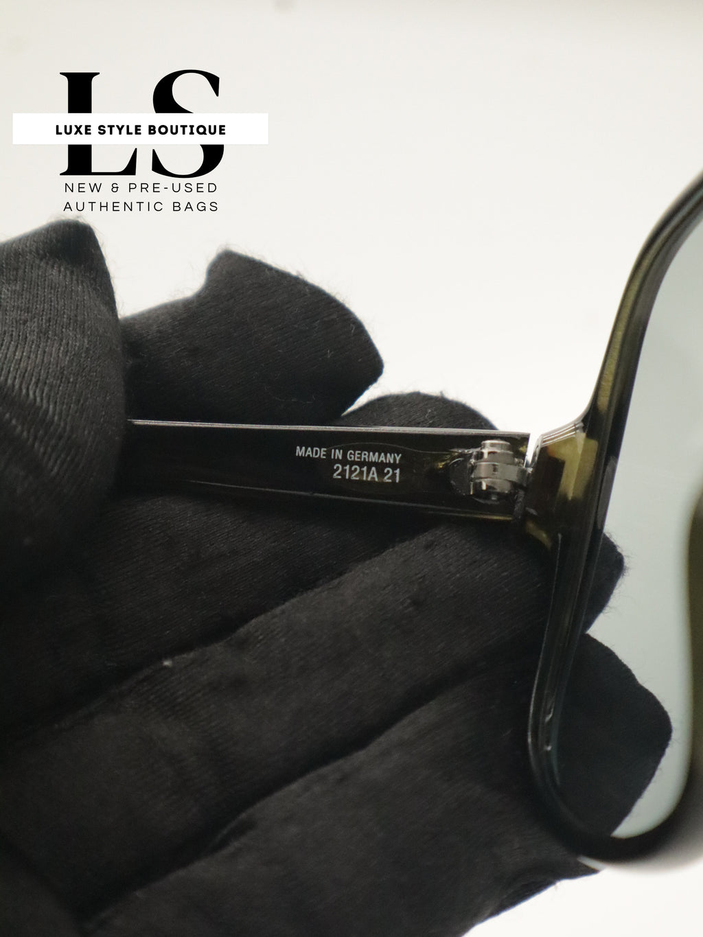 Dior Aviator Sunglasses 2121A Black/Green