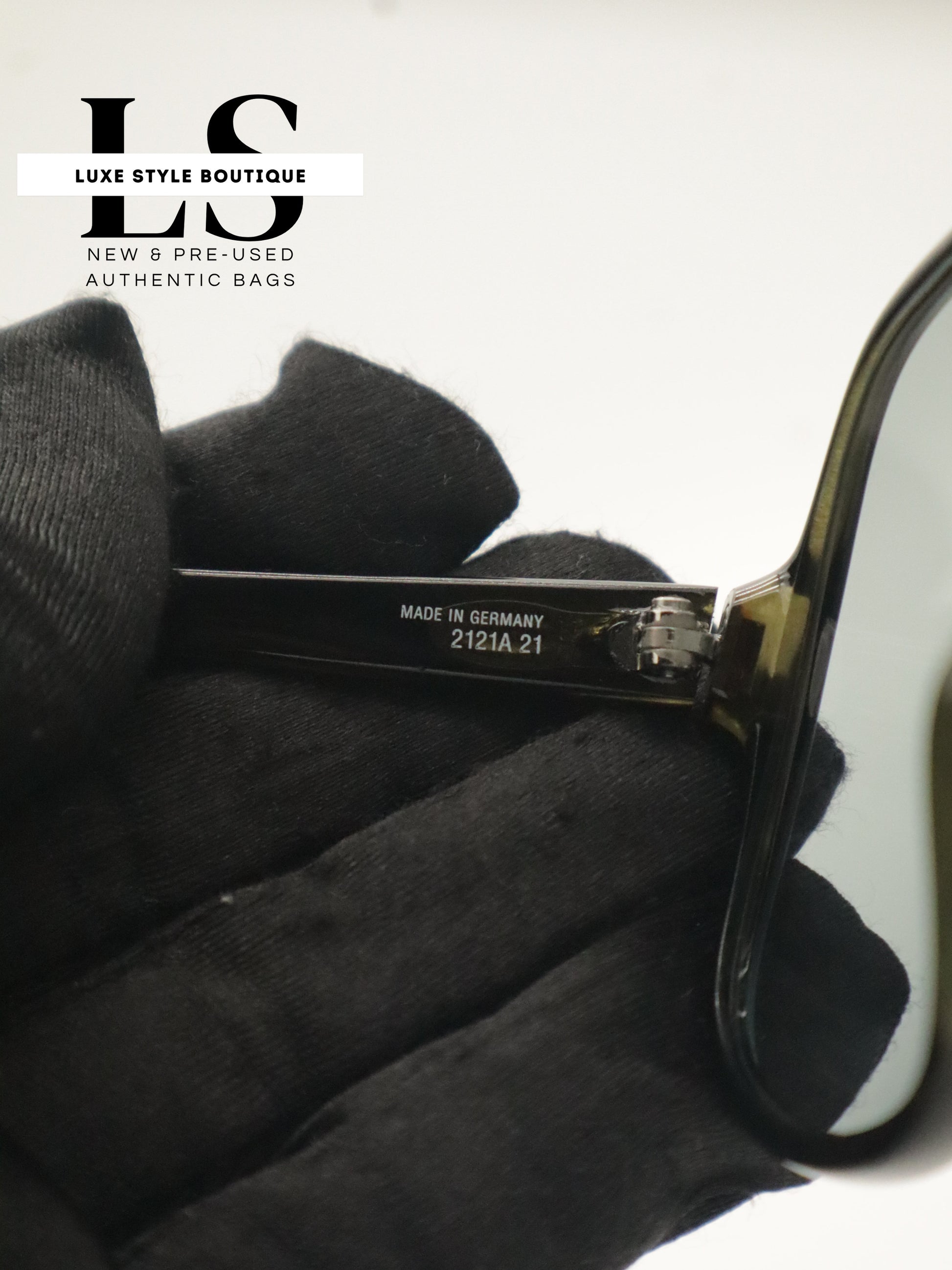 Dior Aviator Sunglasses 2121A Black/Green
