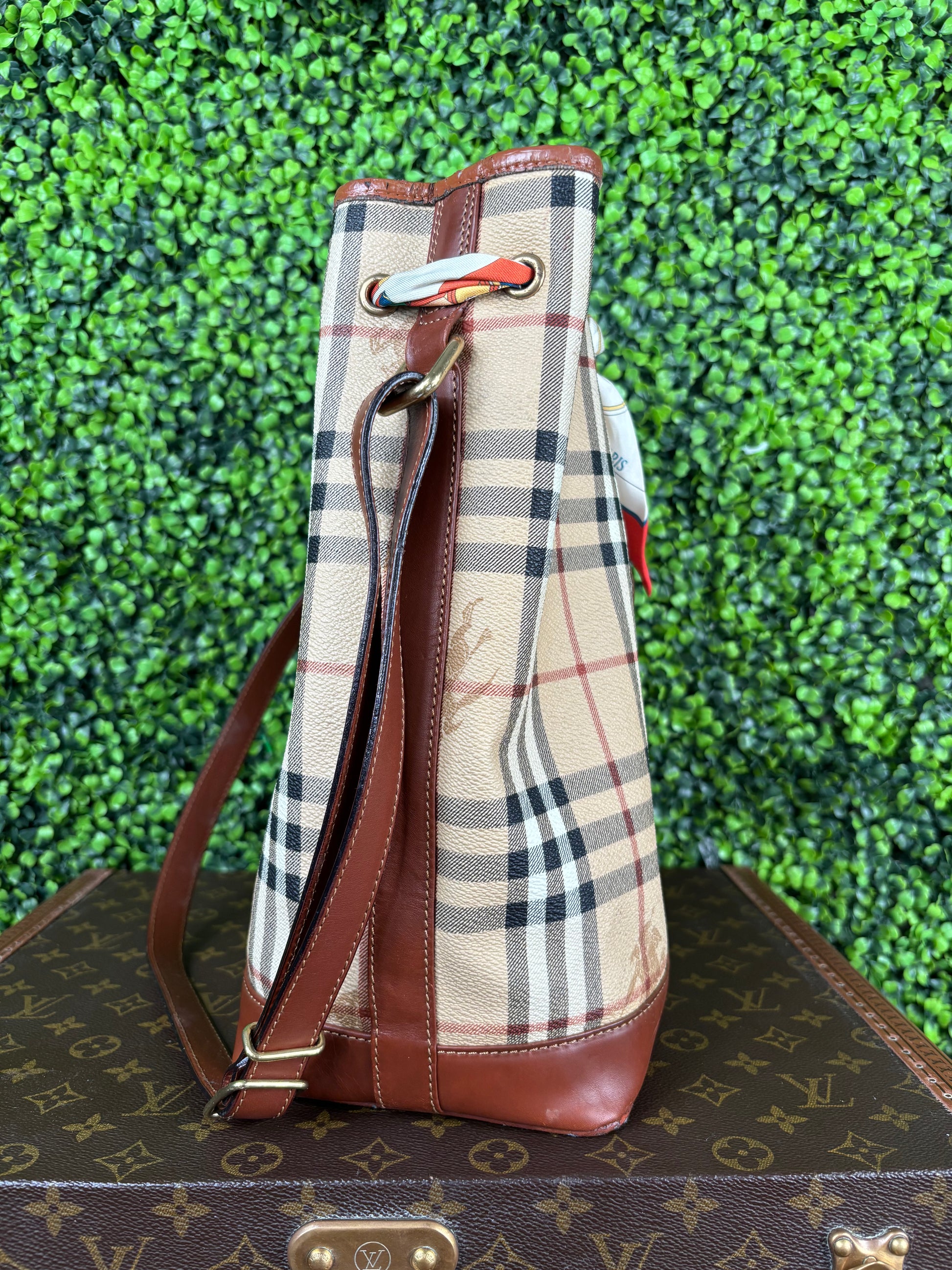 Burberry Drawstring Bag